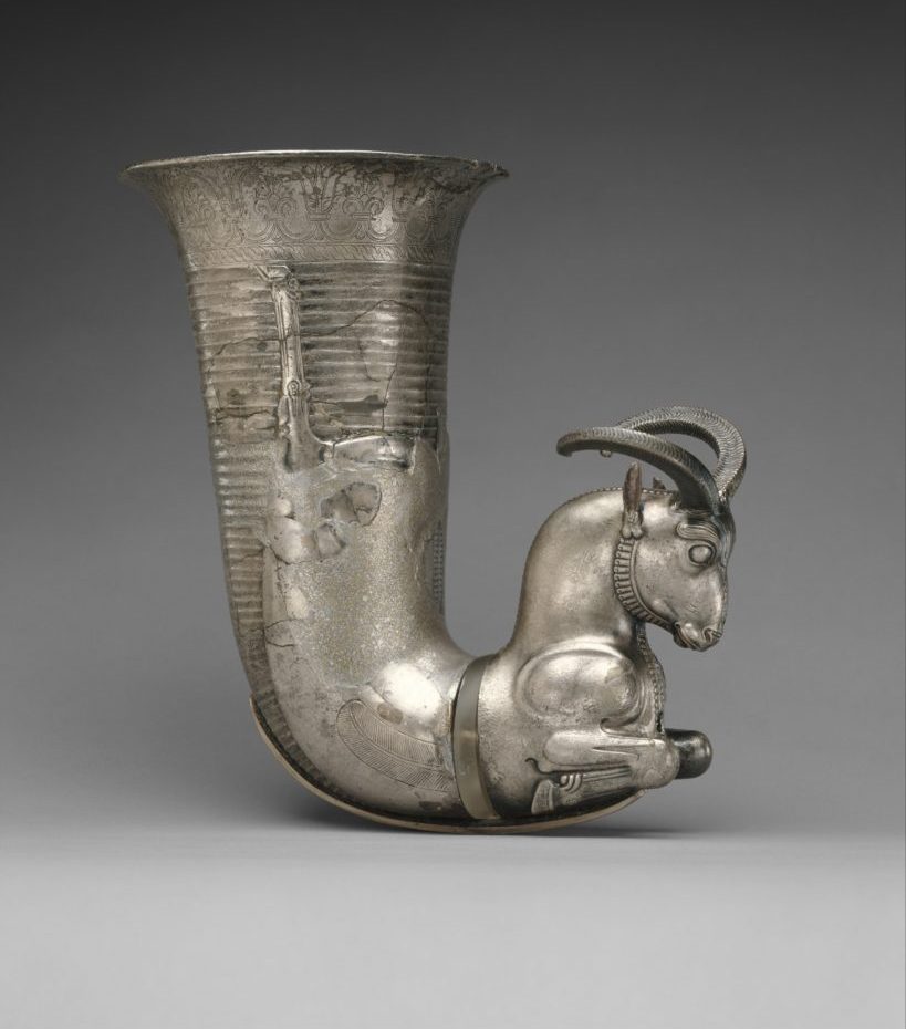 the achaemenid silver rhyton