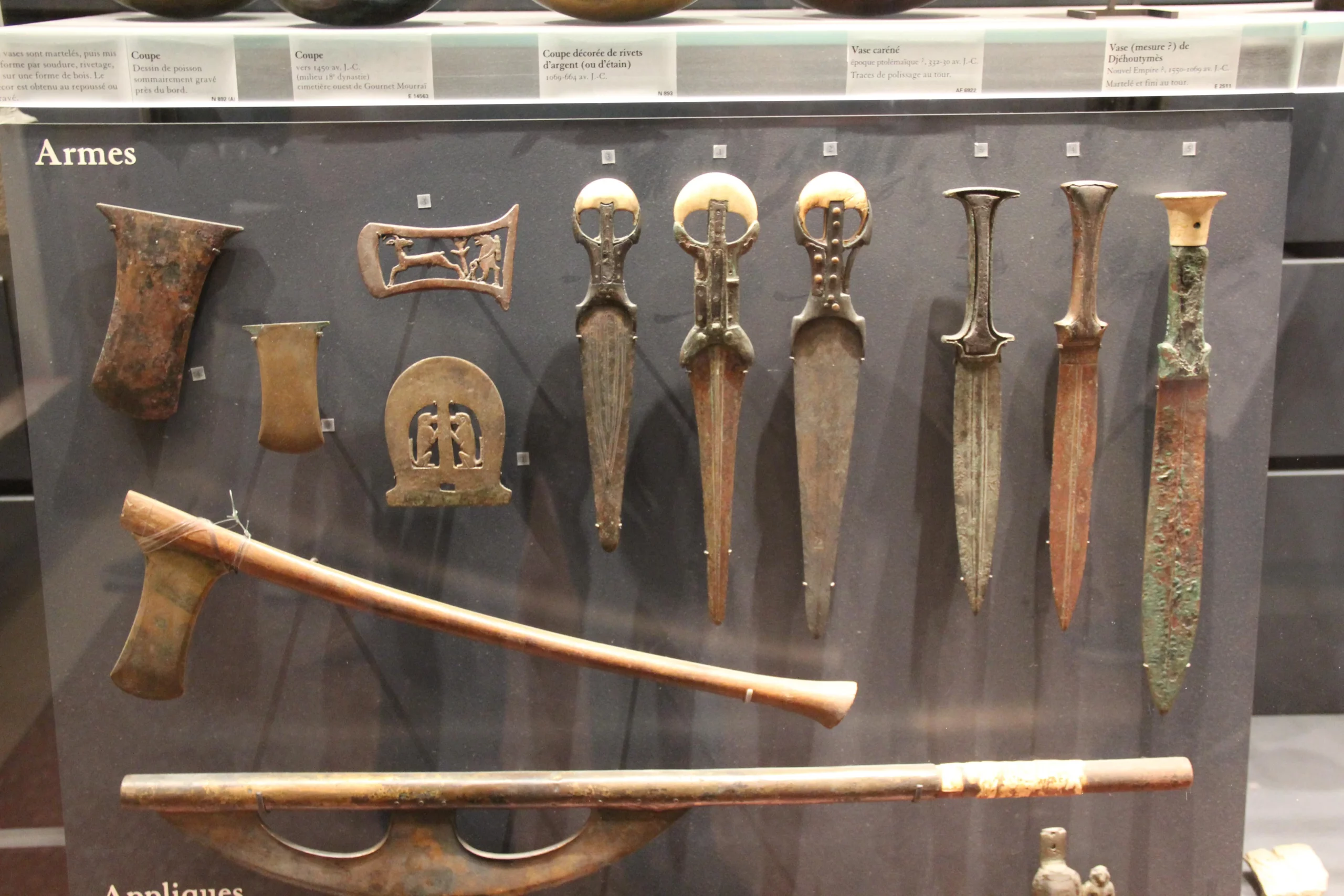 weapons of ancient egypt: tools of war and dominance