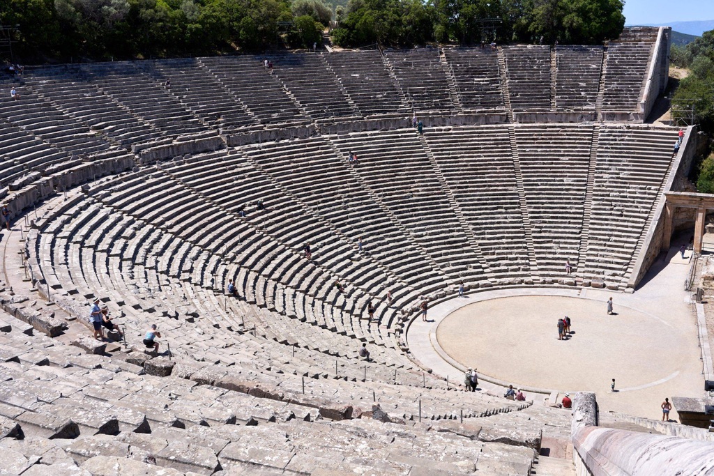 ancient theatre of epidaurus
