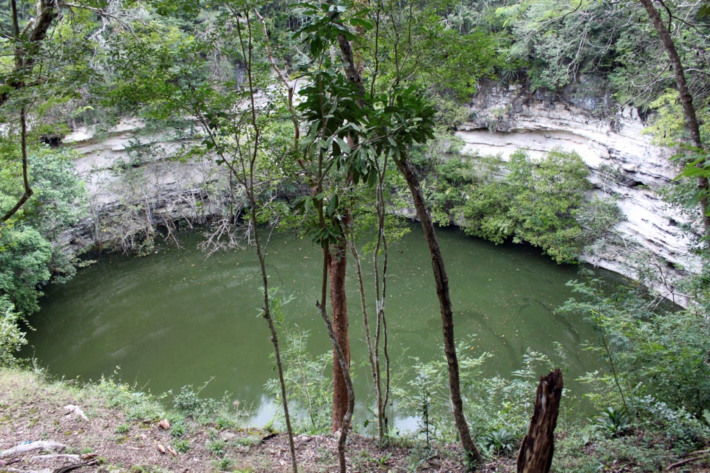 sacred cenote (cenote sagrado) chichen itza