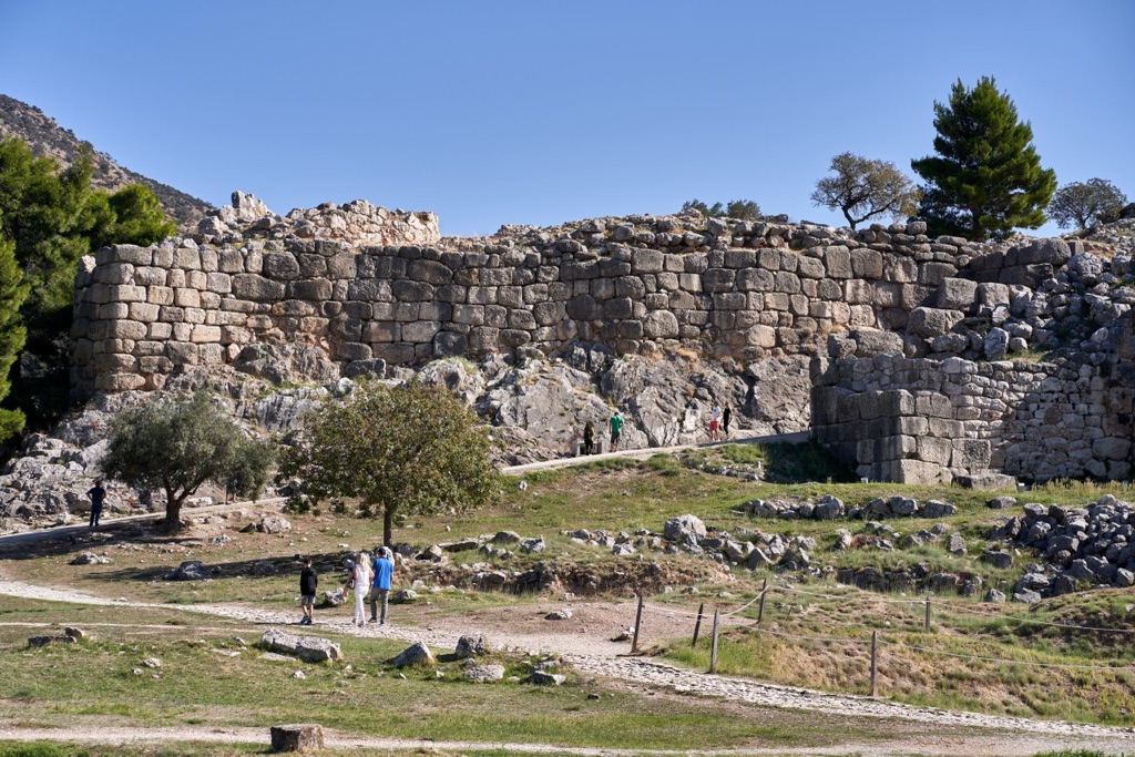 cyclopean walls (mycenae)