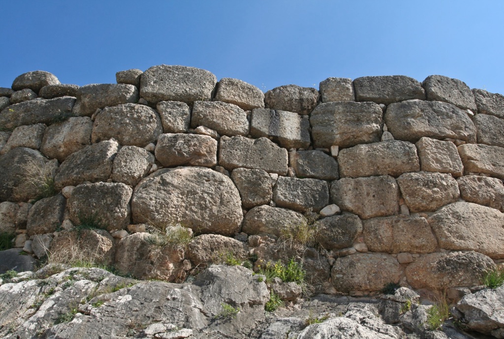 cyclopean walls (mycenae)