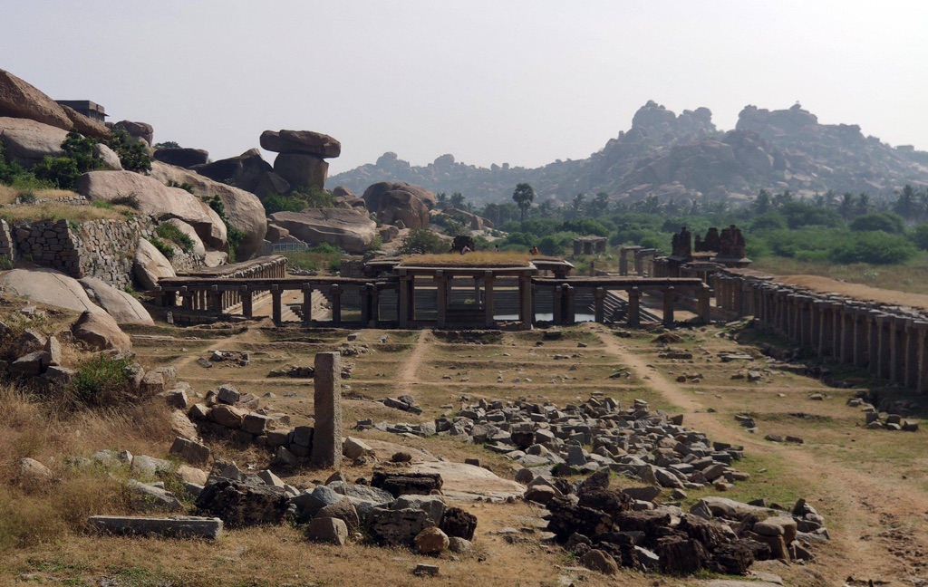 hampi archeological ruins