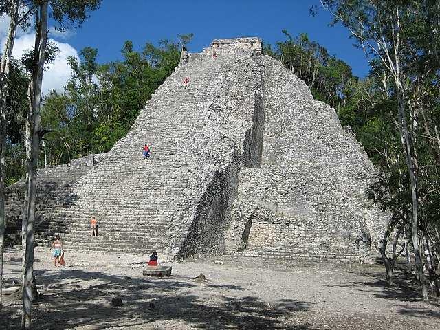 ixmoja pyramid - cobá