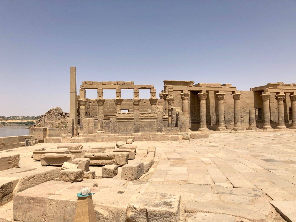 the kiosk of nectanebo i, philae