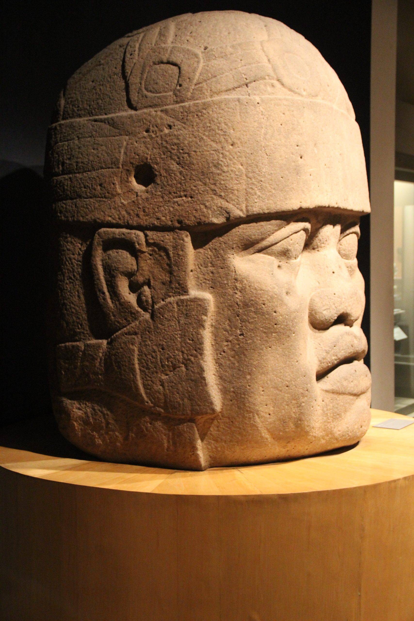 olmec stone heads