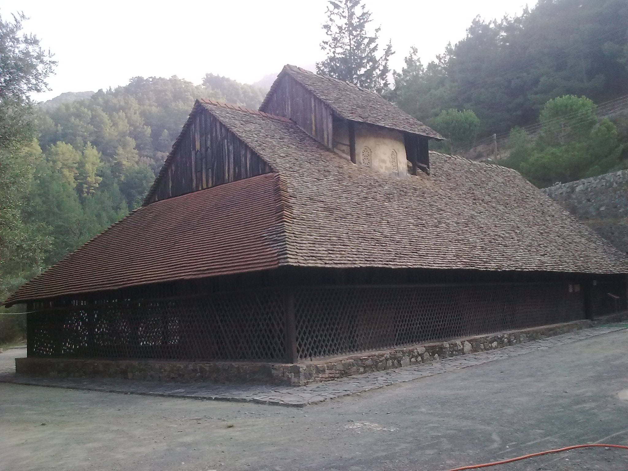 painted churches in the troodos region