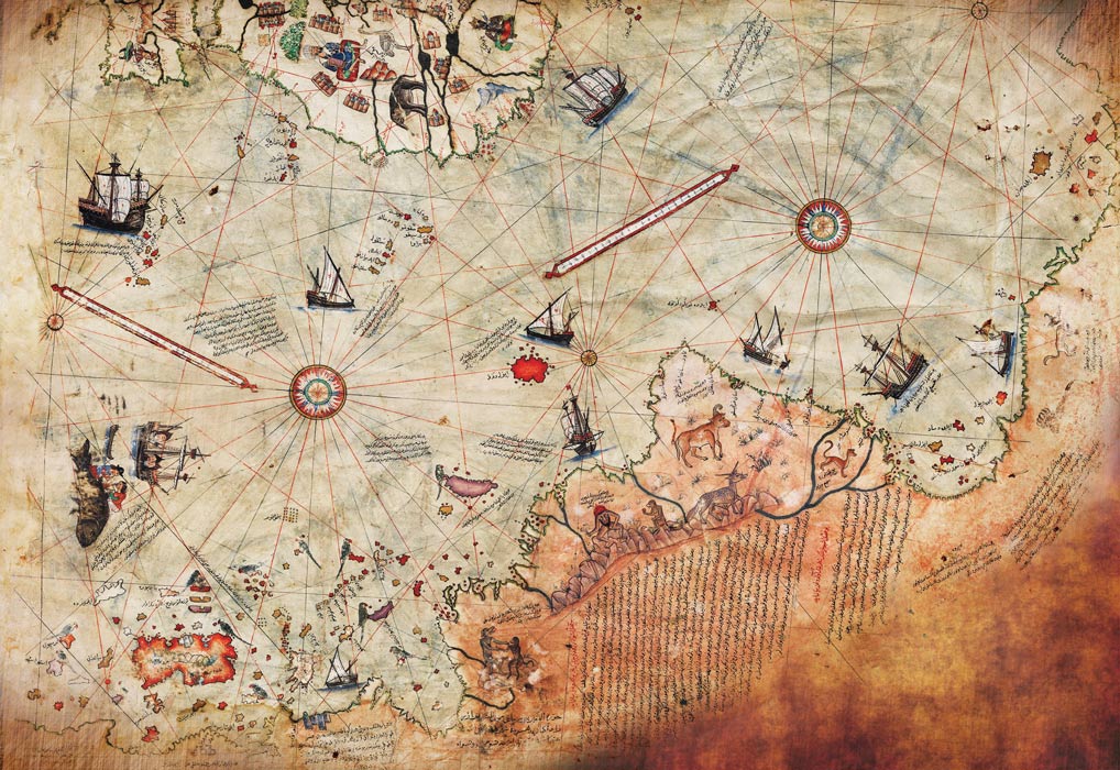 the piri reis map