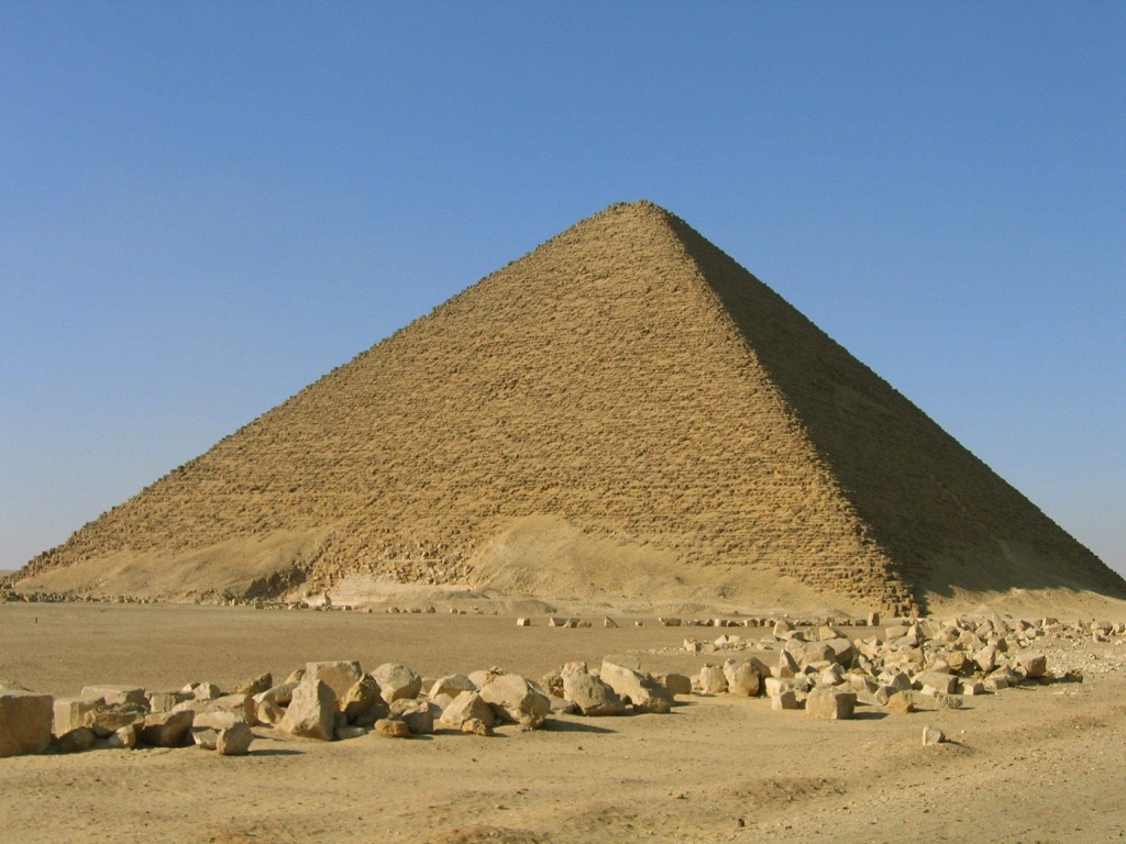 red pyramid, dahshur
