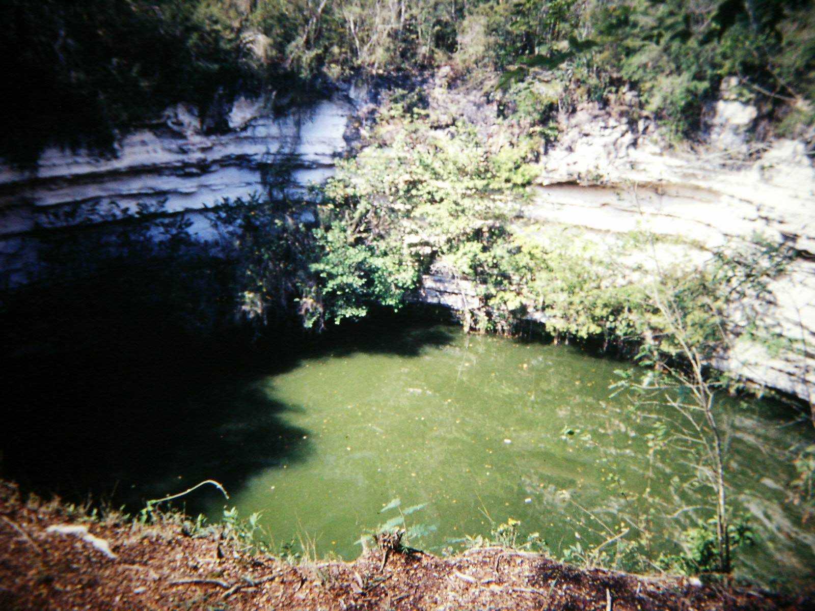 sacred cenote (cenote sagrado) chichen itza