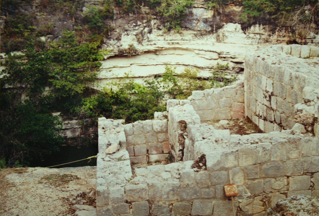 sacred cenote (cenote sagrado) chichen itza