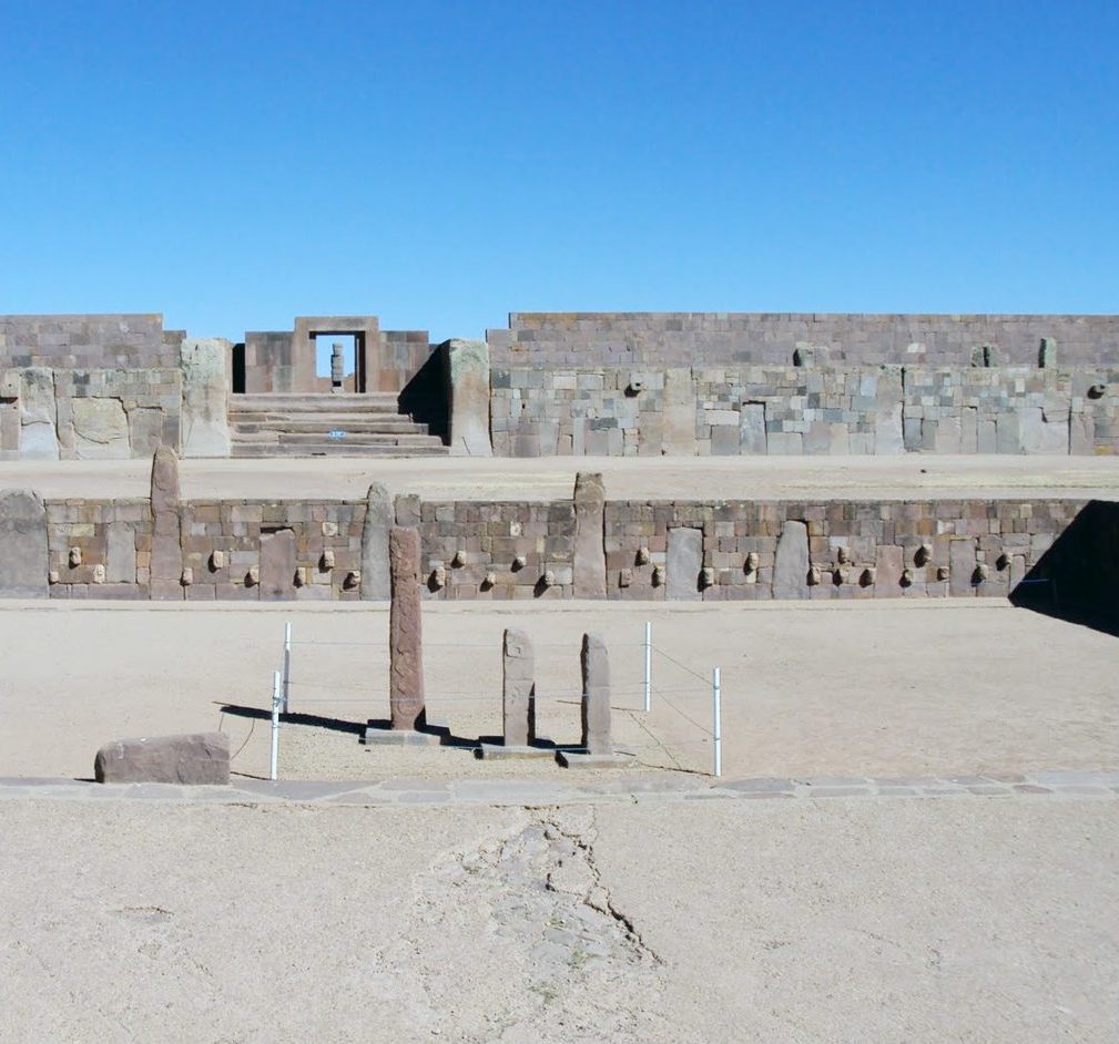 semi-subterranean temple