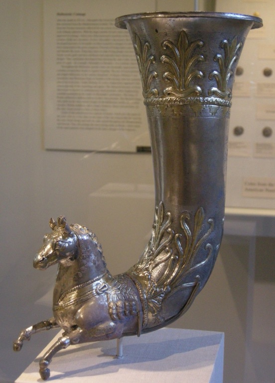 the achaemenid silver rhyton