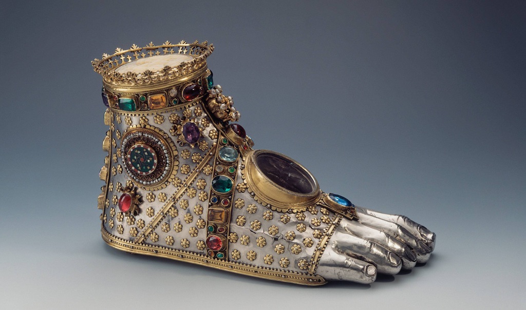 the basel foot reliquary