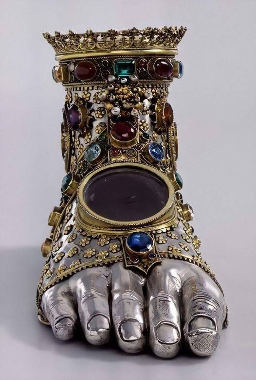 the basel foot reliquary