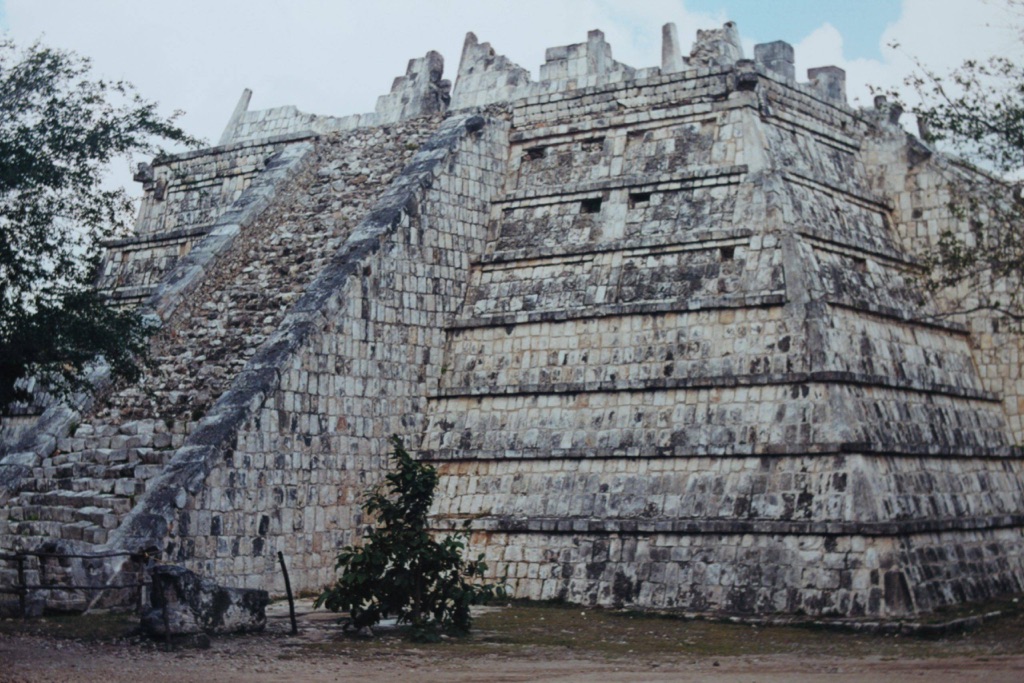 the osario, high priest’s temple, chichen itza