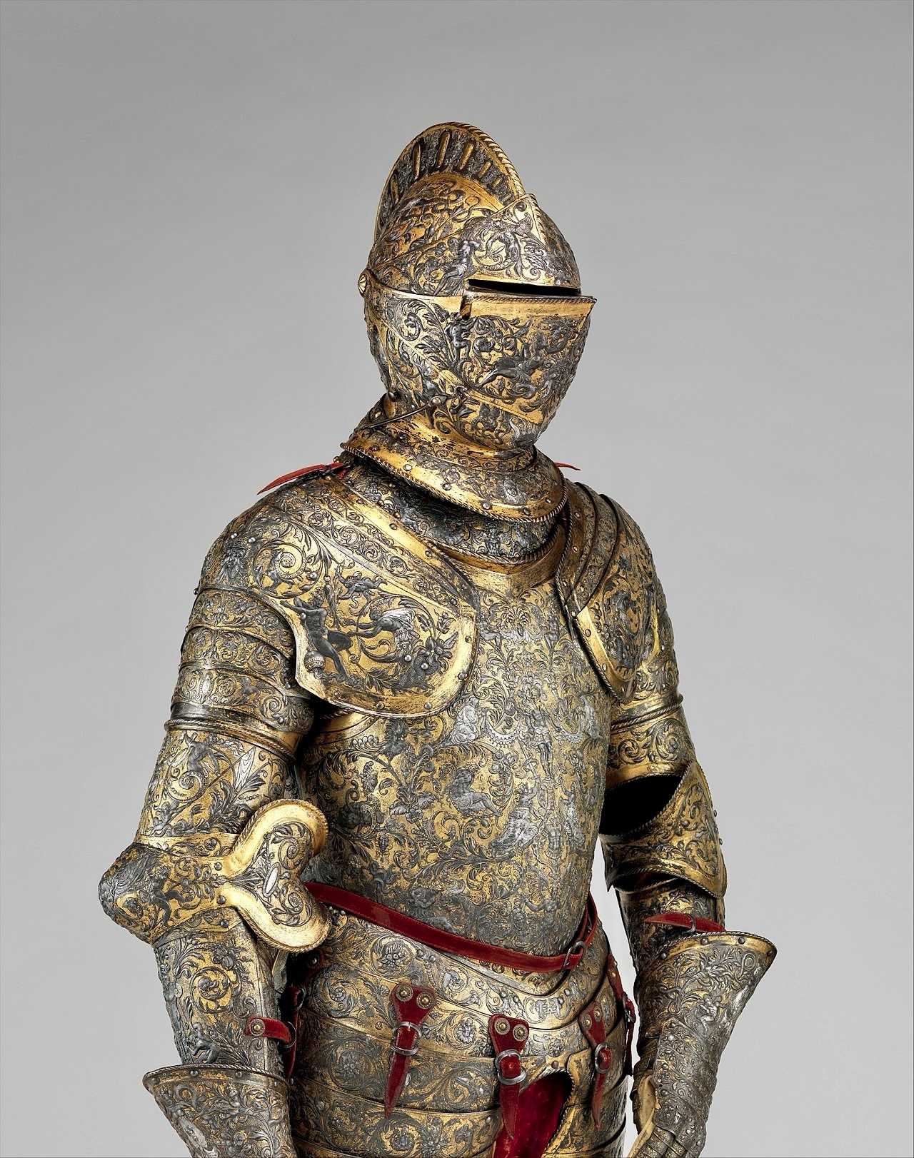 the parade armour of henry ii of france