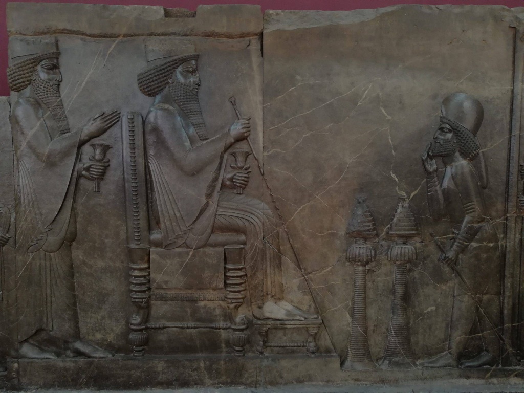 the relief of xerxes i at persepolis