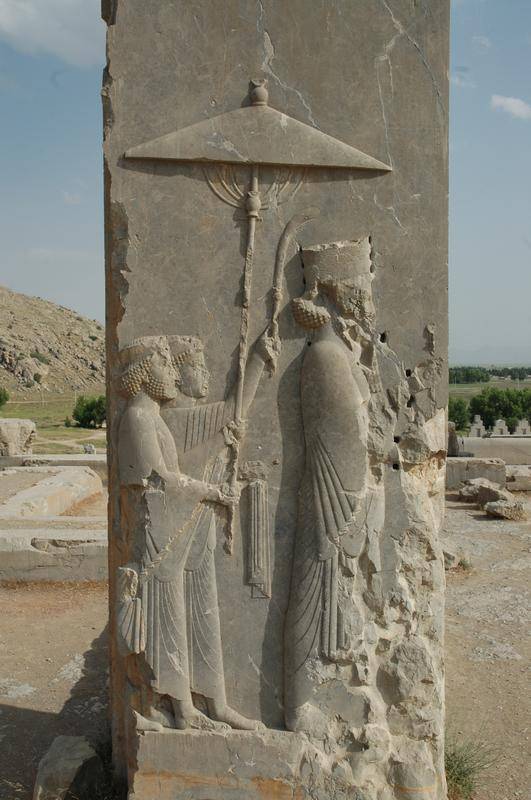 the relief of xerxes i at persepolis