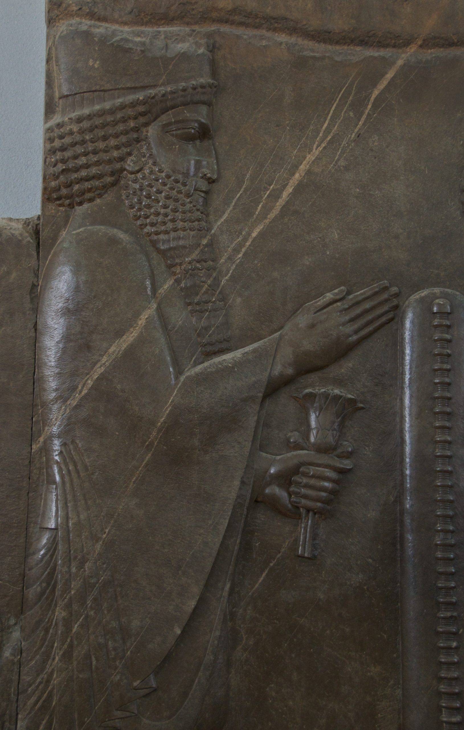 the relief of xerxes i at persepolis
