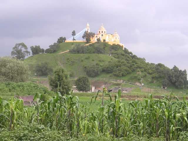 the great pyramid of cholula (tlachihualtepetl)