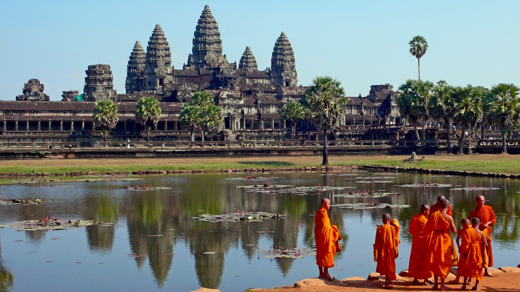 angkor wat in cambodia