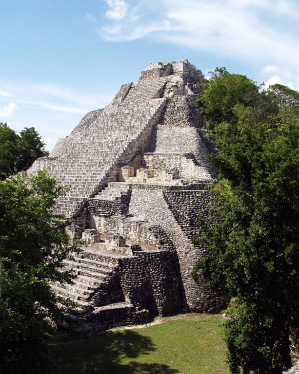 becan mayan ruins
