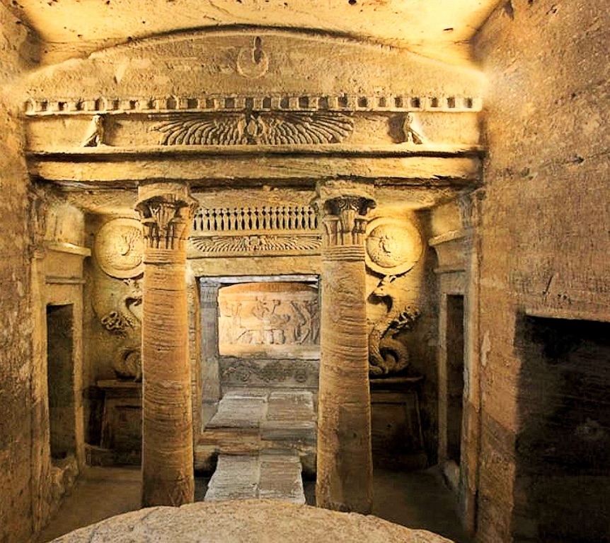 catacombs of kom el shoqafa