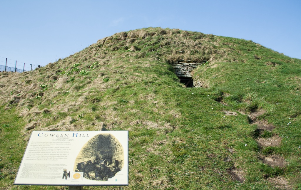 cuween hill chambered cairn