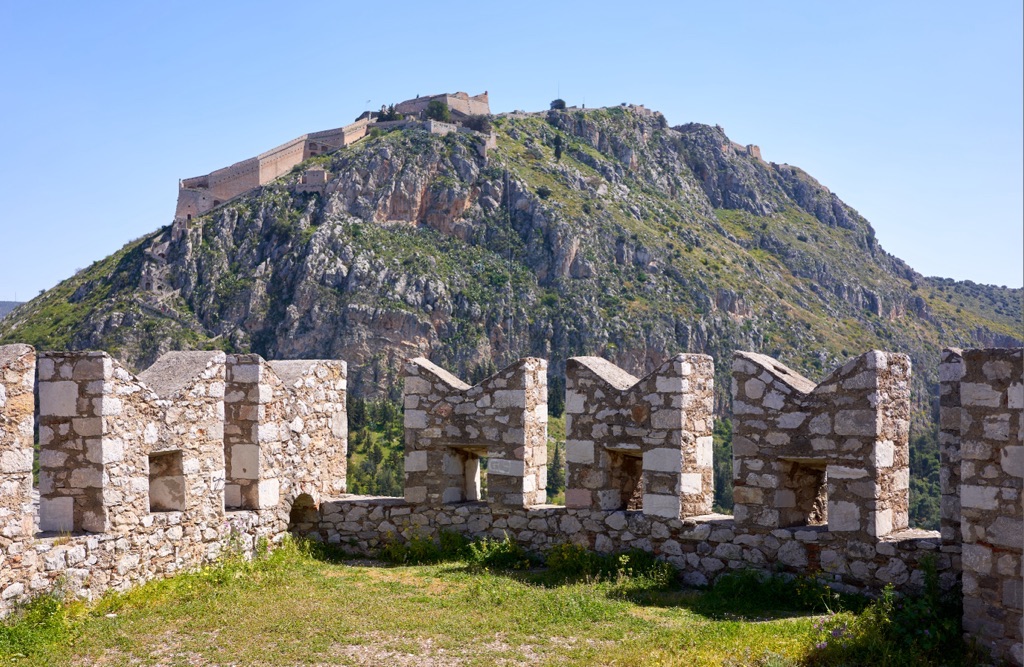 palamidi castle, nafplio