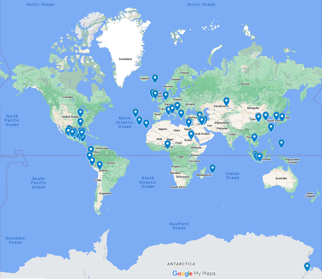 Pyramids around the World | A Map & List of Every Pyramid