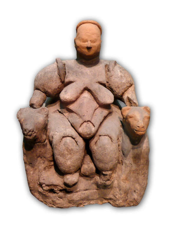 seated woman of Çatalhöyük