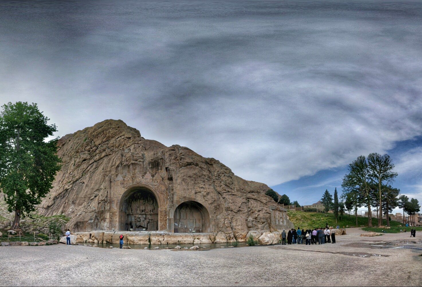 taq e bostan