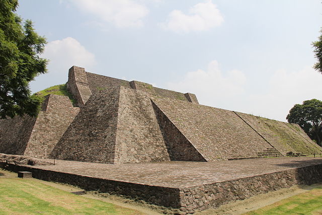 tenayuca - the chichimeca archaeological site in mexico