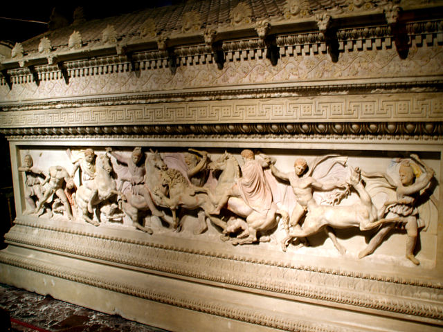 alexander the great sarcophagus