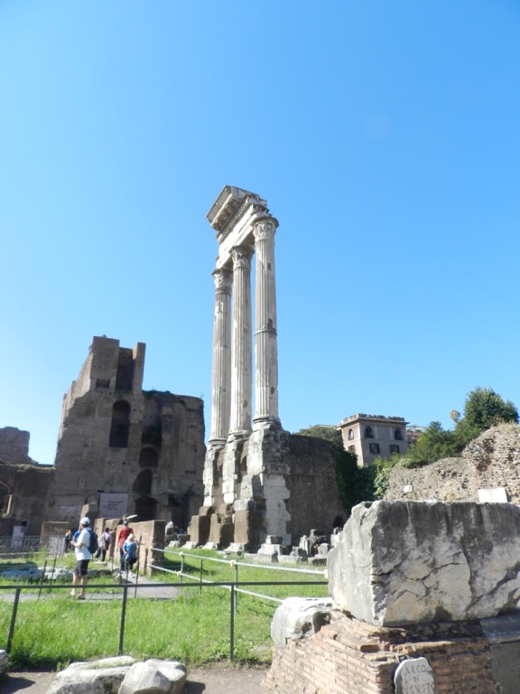 the temple of castor and pollux