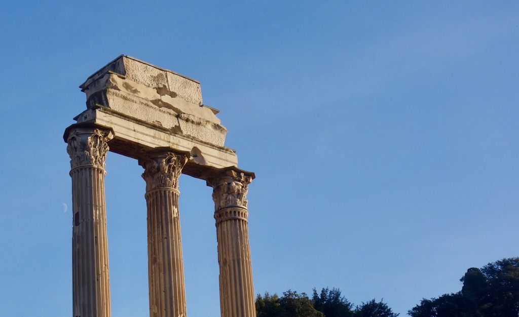 the temple of castor and pollux