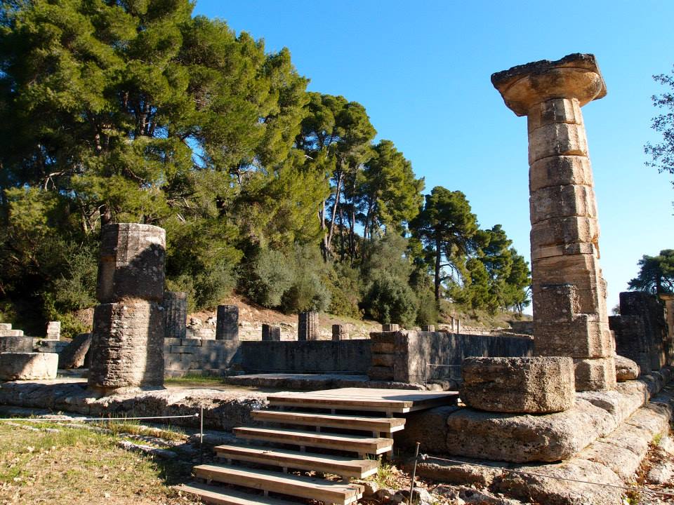 the temple of hera (olympia)
