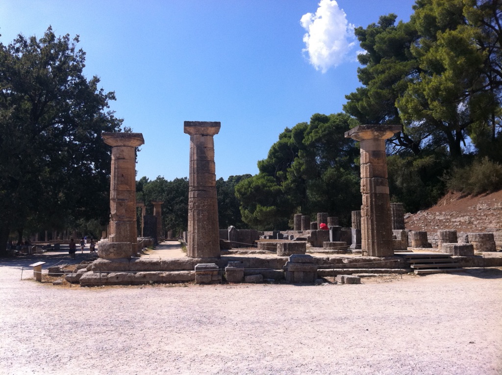 the temple of hera (olympia)