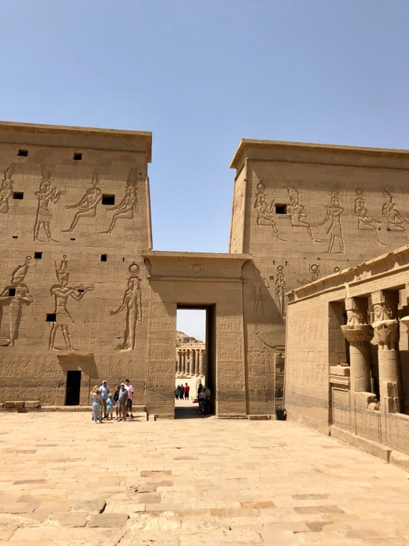 the temple of isis, philae