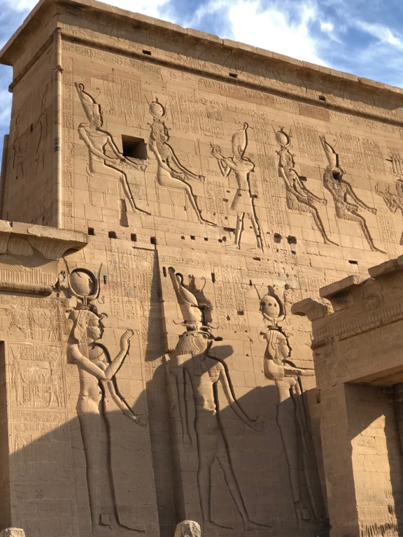 the temple of isis, philae