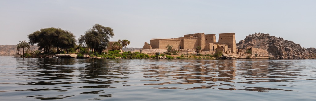 the temple of isis, philae