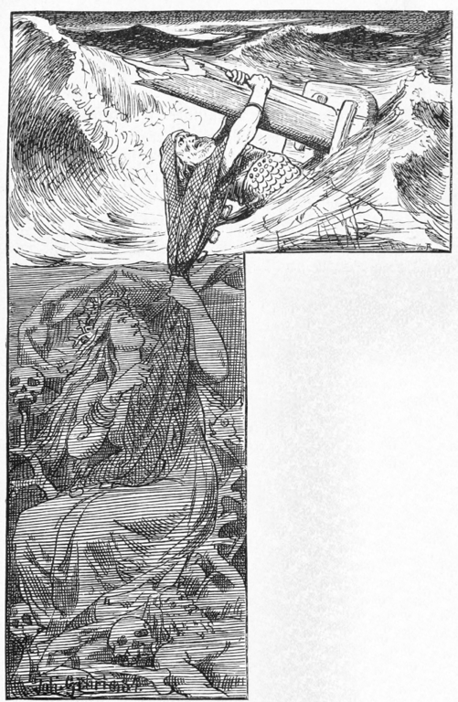 rán and Ægir in norse mythology