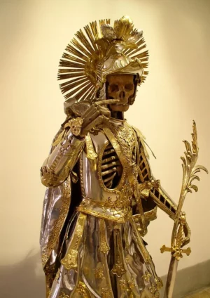The Armored Skeleton of Saint Pancratius