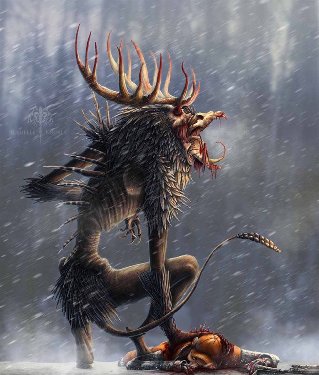 the wendigo: unraveling the legend of the insatiable monster