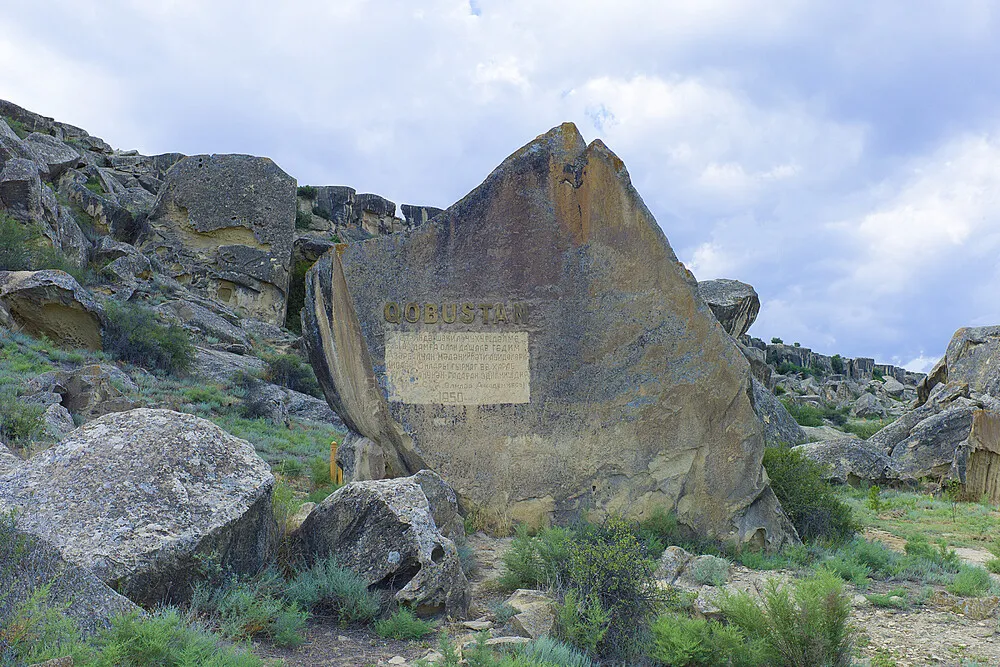 ゴブスタンのロックアートの文化的景観 |脳室