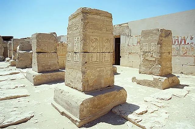 Temple of Ramses II Abydos 20