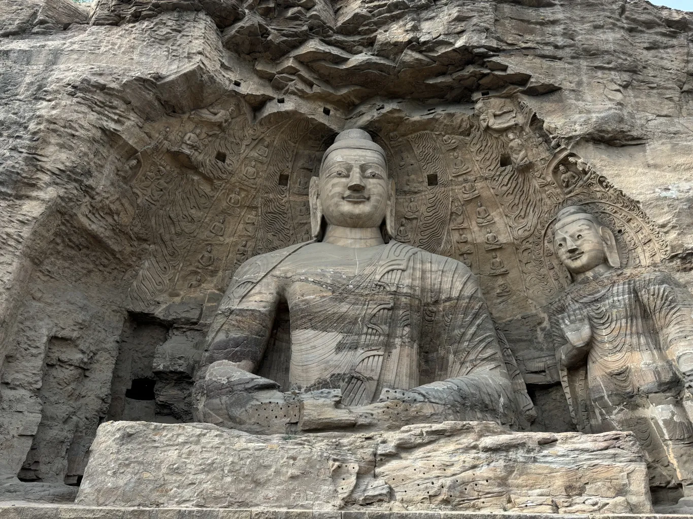 Yungang Grottoes Buddha Statue