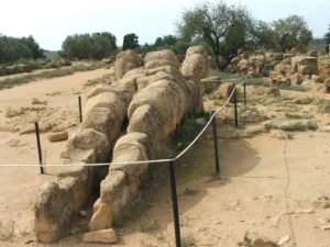 Atlas statues from Temple of Zeus