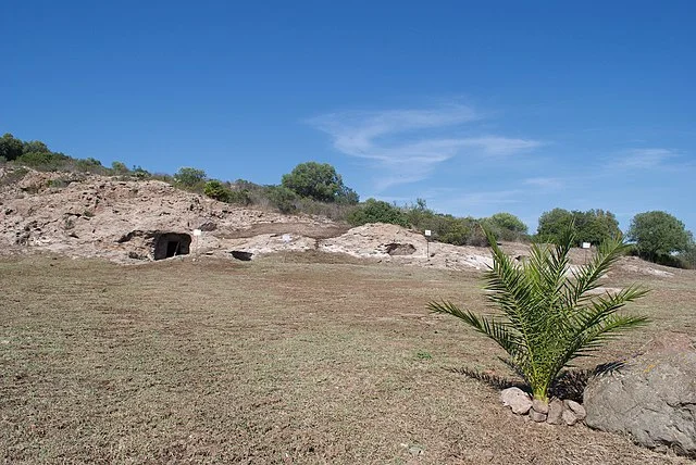 Tomb Architecture of Necropolis of Is Loccis Santus